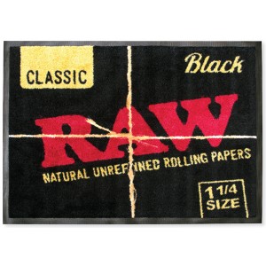 Raw - Black Door Mat [RAWBLACKDOORMAT]